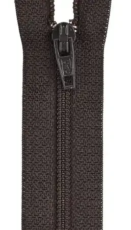 22” All Purpose Zipper Cloister Brown