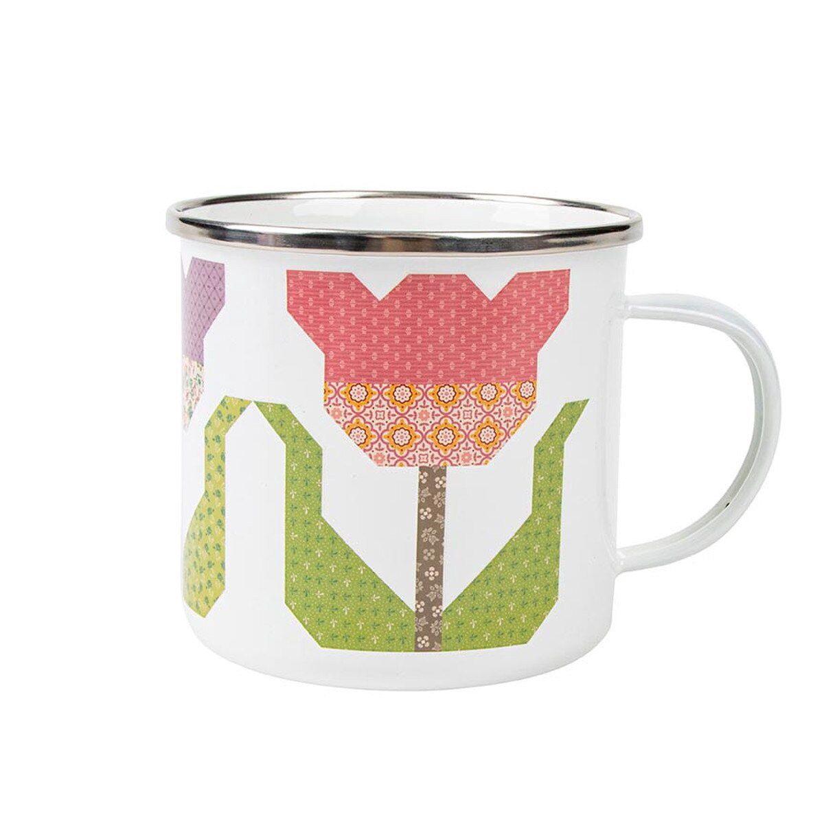 Piece &amp; Plenty Enamel Tin Mug