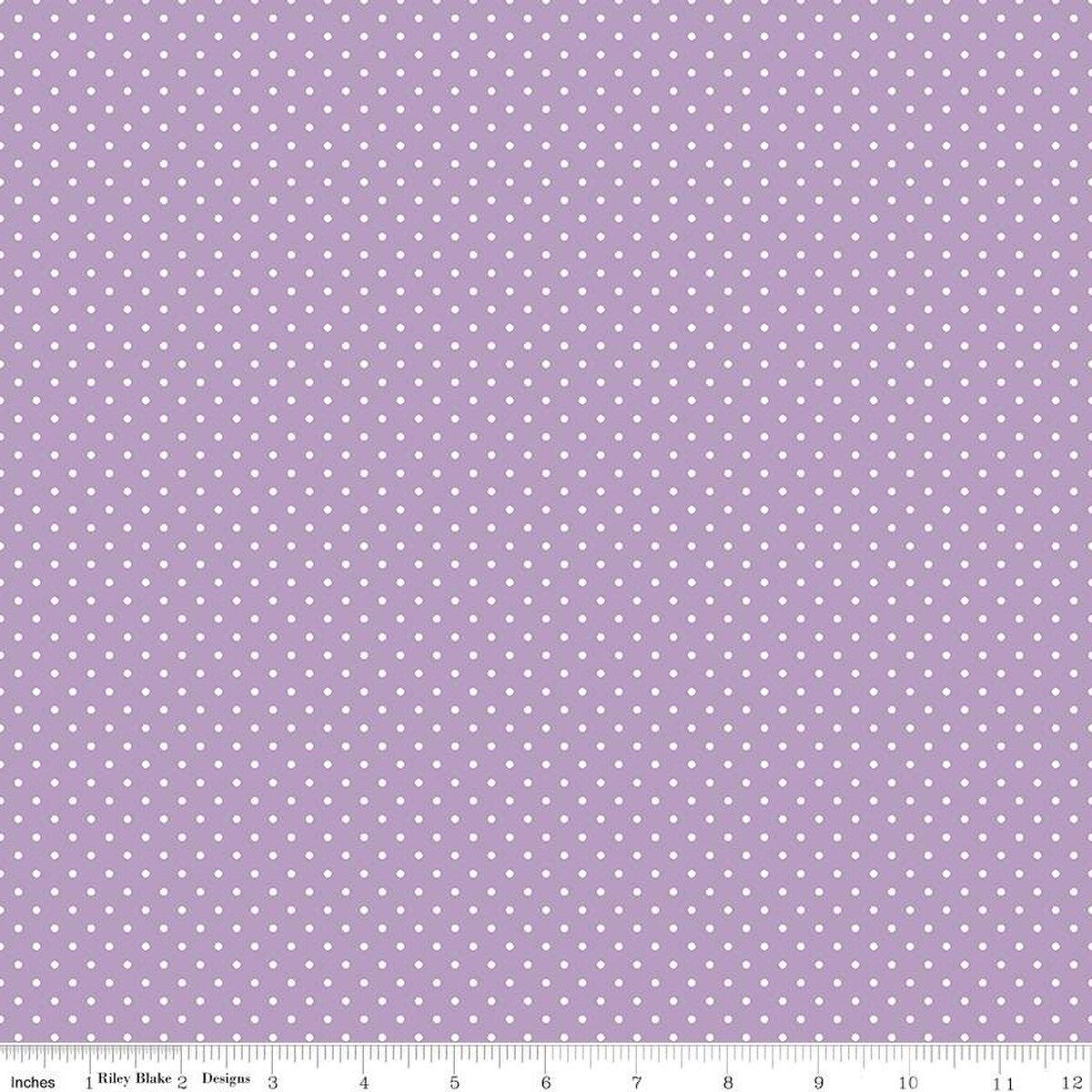 Swiss Dot Lavendar