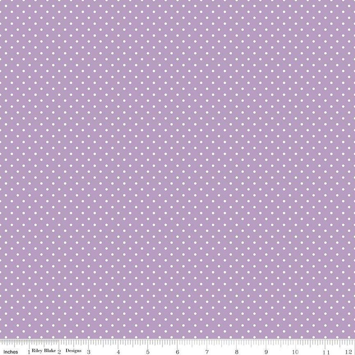 Swiss Dot Lavendar
