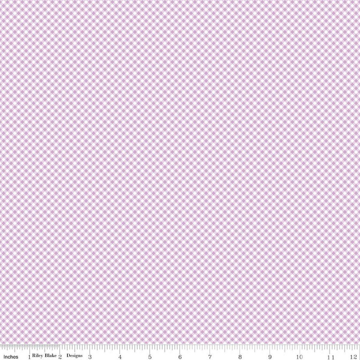 Seasonal basics Gingham Purple