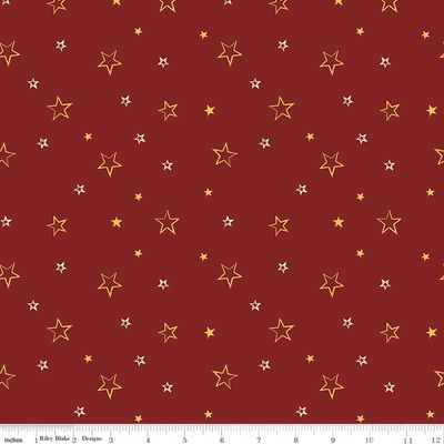 American Honor Stars Barn Red