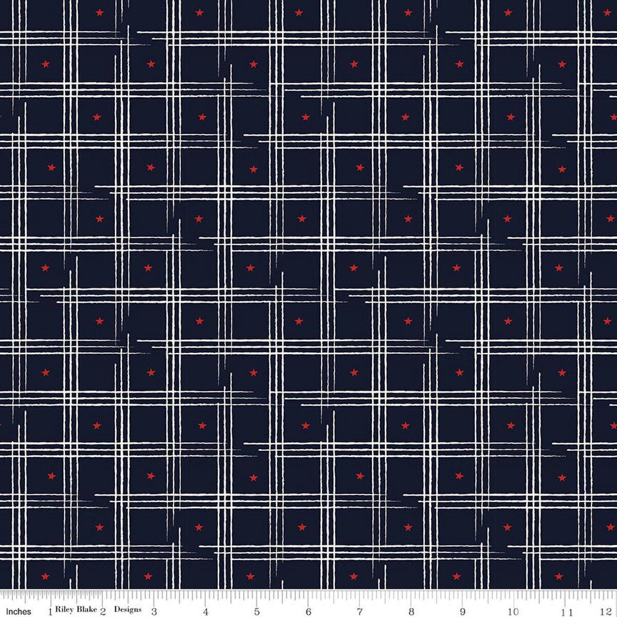 American Honor Plaid Blue
