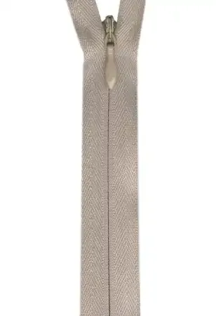 7-9” Invisible Zipper Ecru
