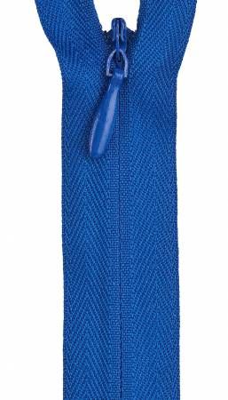 7-9” invisible zipper Yale blue