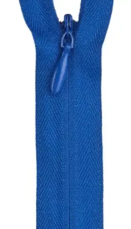 12-14” invisible zipper Yale blue