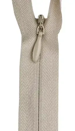 12-14” invisible zipper ecru