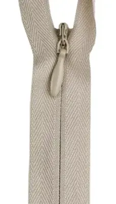 12-14” invisible zipper ecru