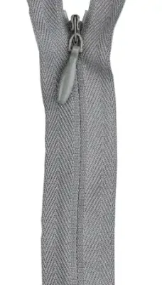 20-22” Invisible Zipper Nugrey