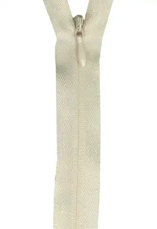 7-9” Invisible Zipper Natural