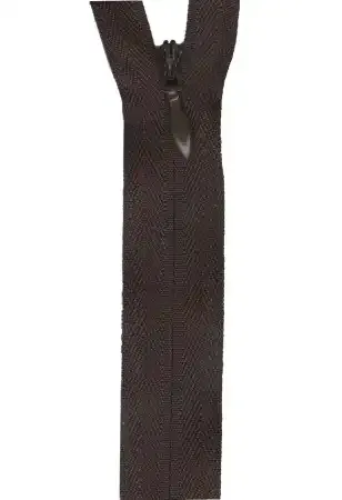 20-22” Invisible Zipper Cloister Brown