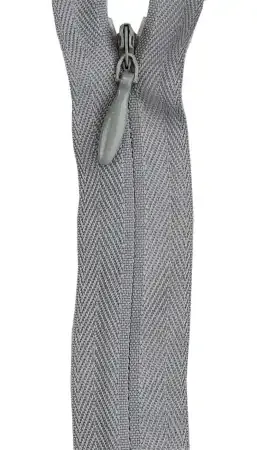 7-9” Invisible Zipper Nugrey