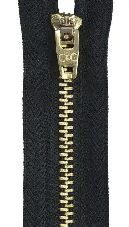 7” jeans black