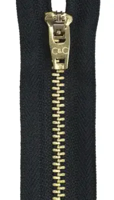 7” jeans black