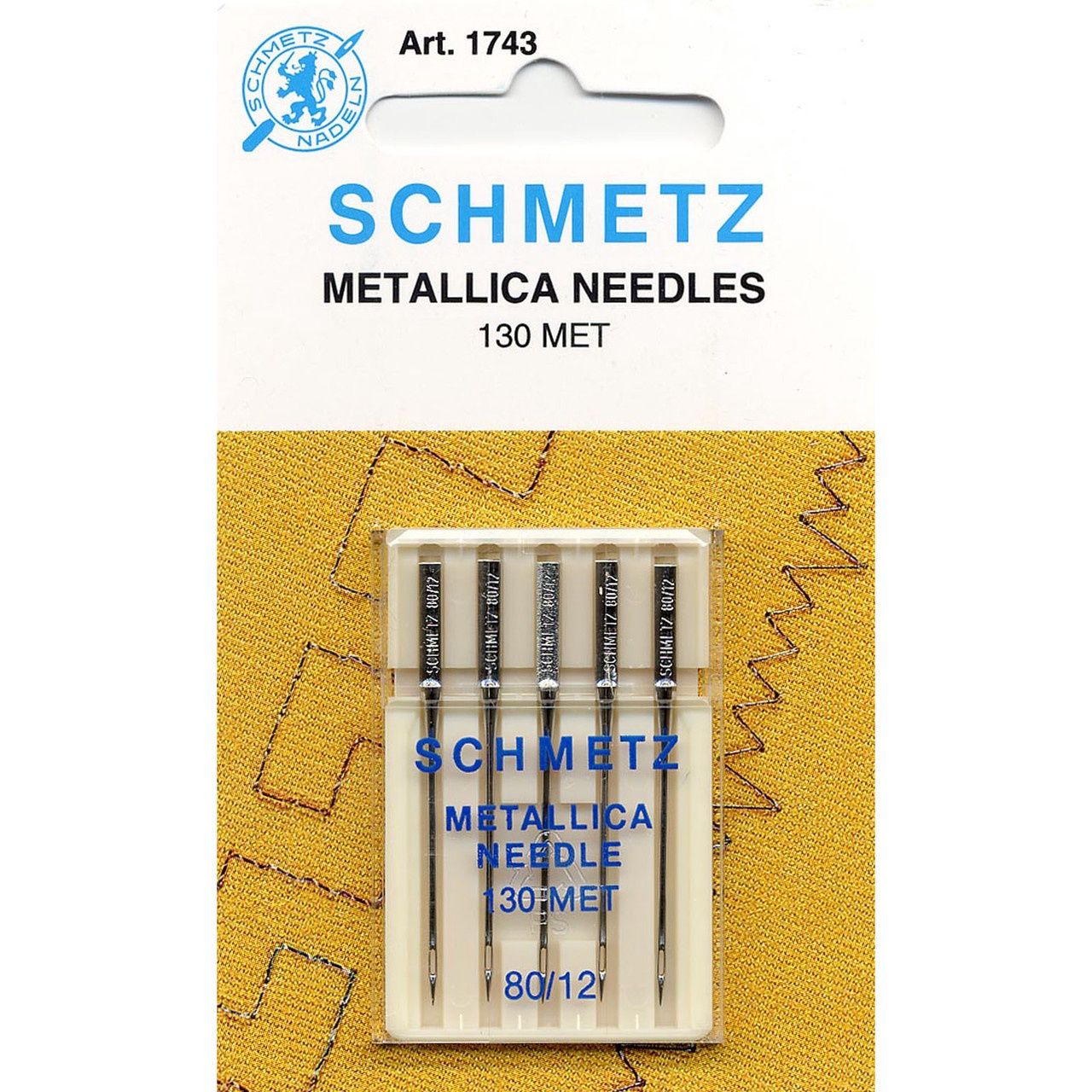 Schmetz Needle Metallic 12/80