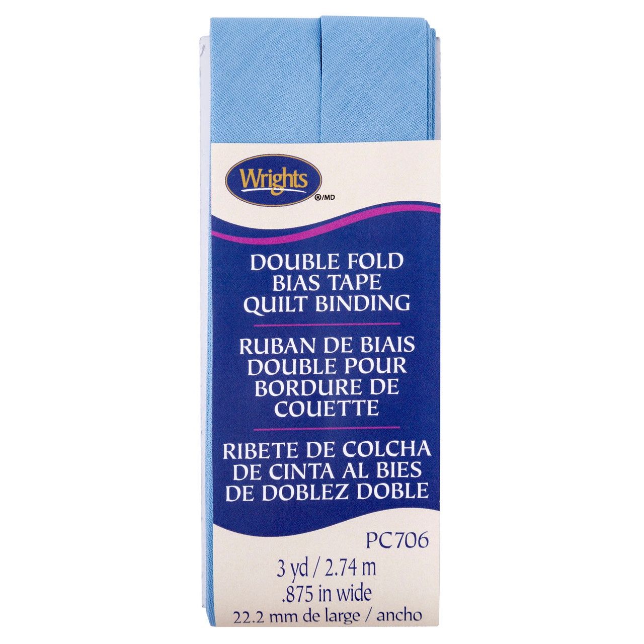Double Fold Bias Tape Quilt Binding Delft