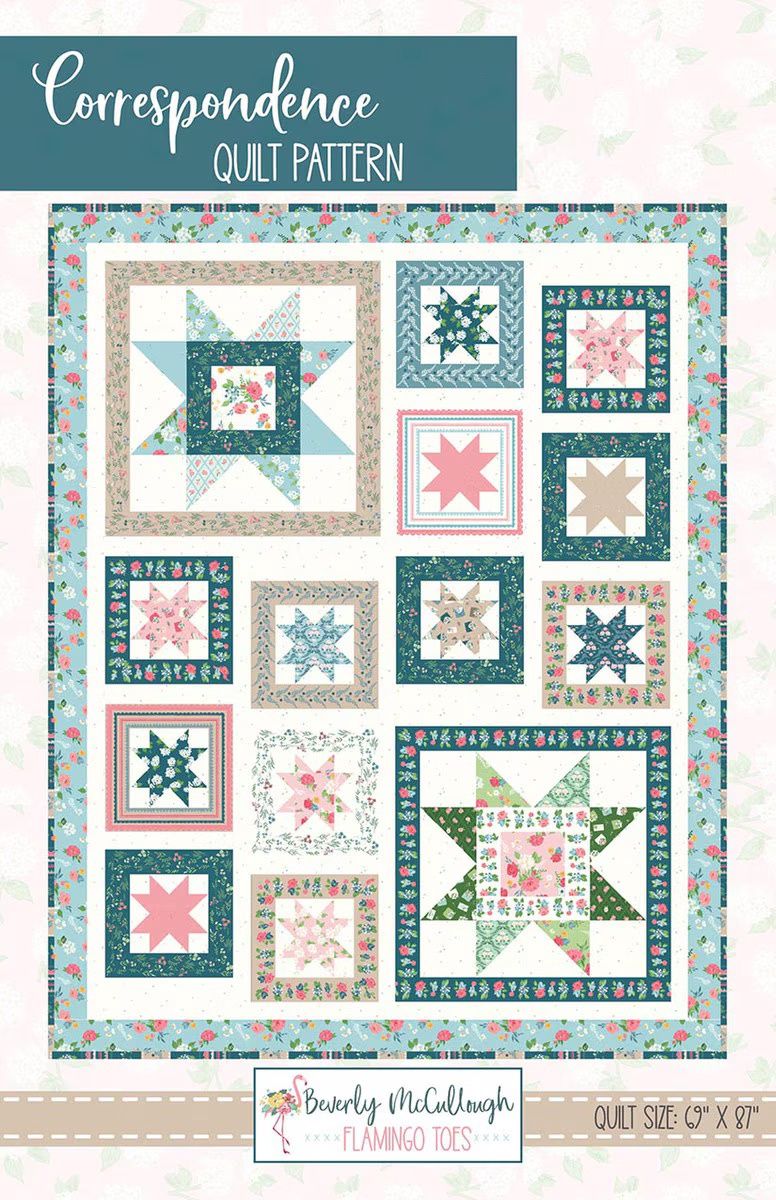 Beverly McCullough Correspondence Quilt Pattern