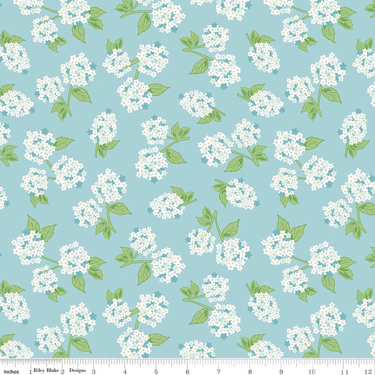 Correspondence Hydrangeas Aqua