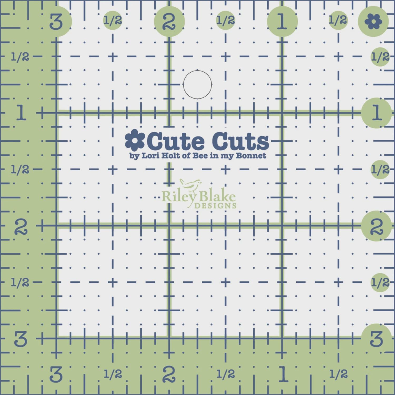 Cute Cut Ruler Square 3.5x3.5