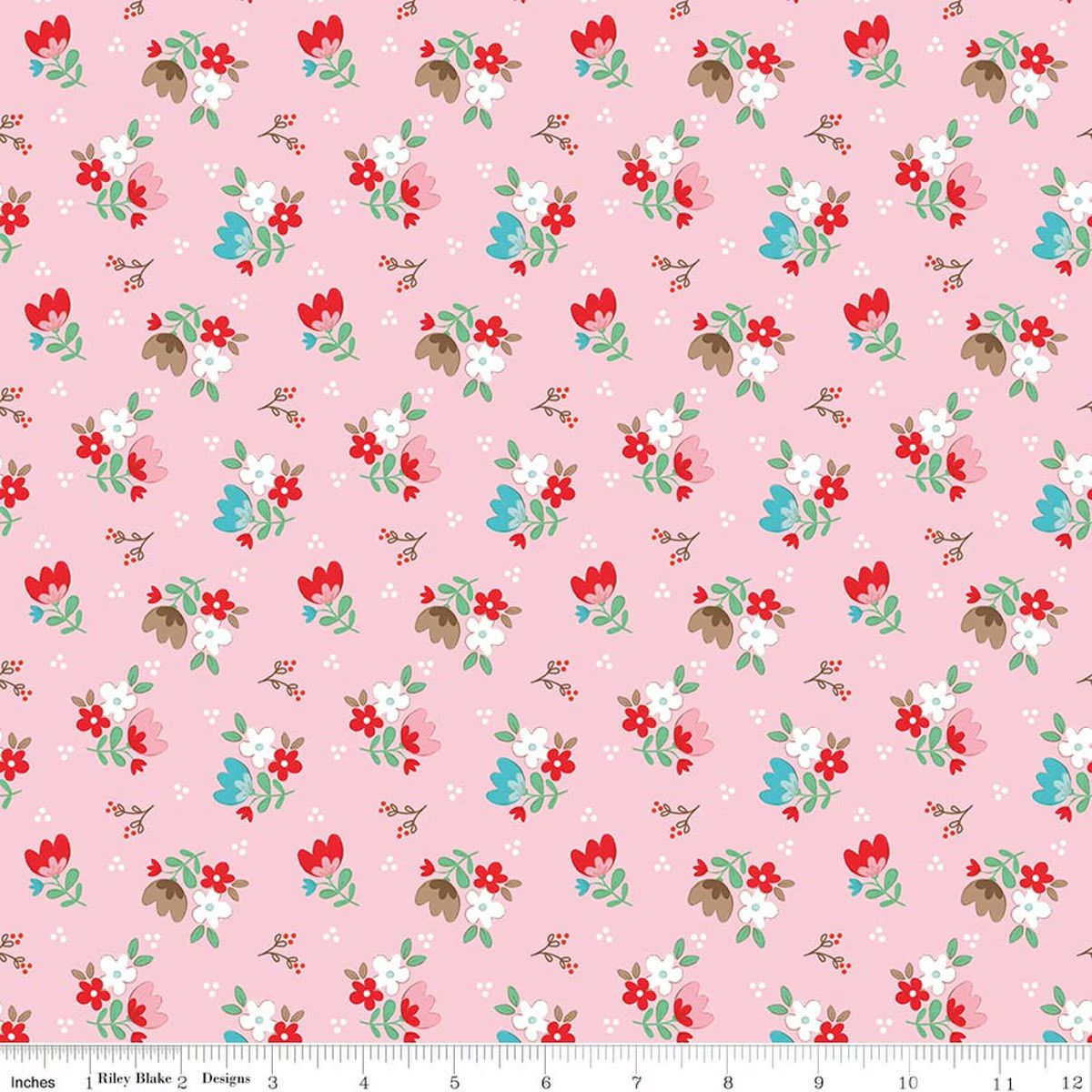 Whimsical Woodland Floral Pink