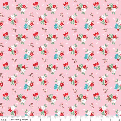 Whimsical Woodland Floral Pink