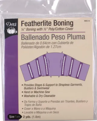 Boning Featherlight 1/2in x 2 yds