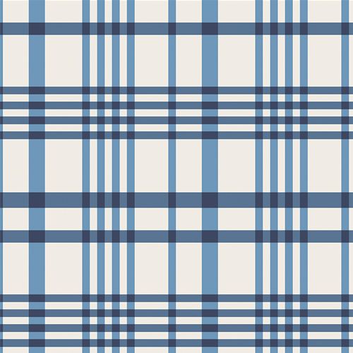 Happy Plaid Sky Flannel