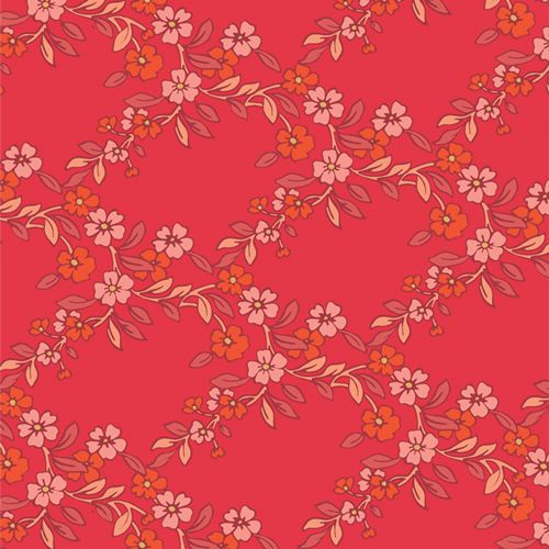 Charming Arbor Hibiscus in Flannel