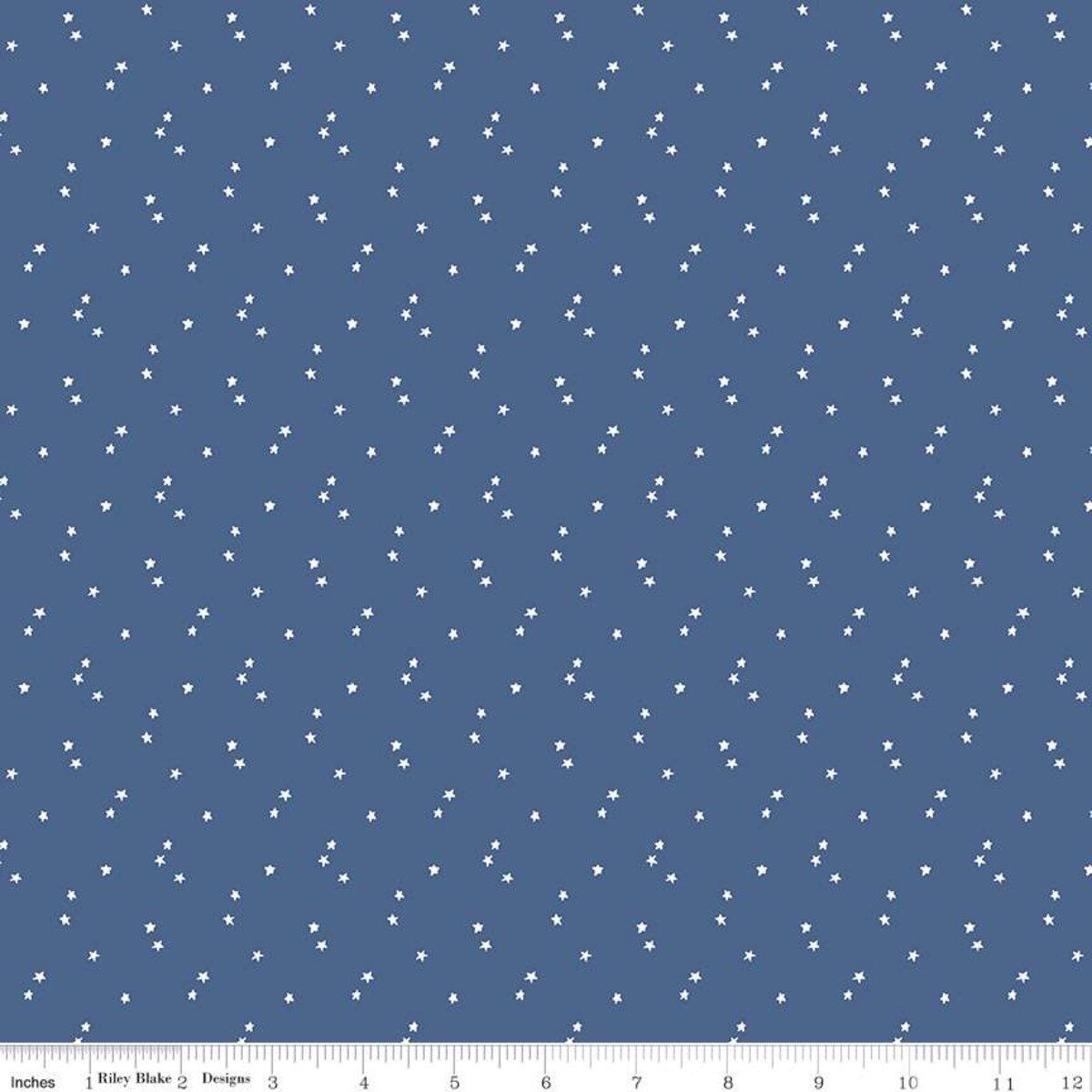 Seasonal Basics Stars Blue