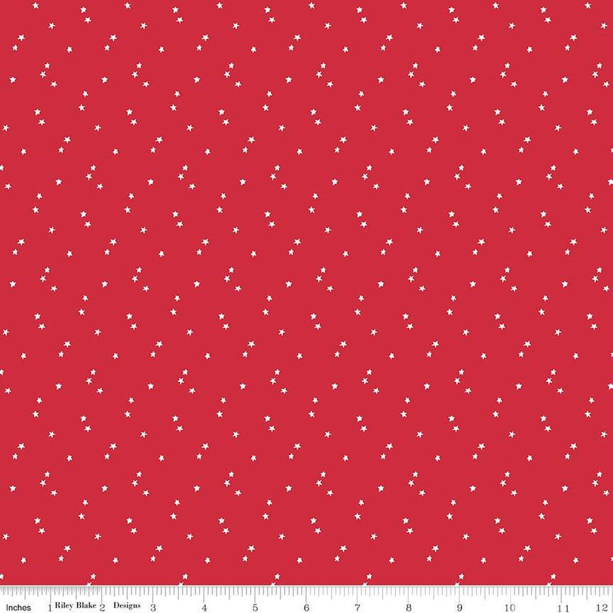 Seasonal Basics Stars Red
