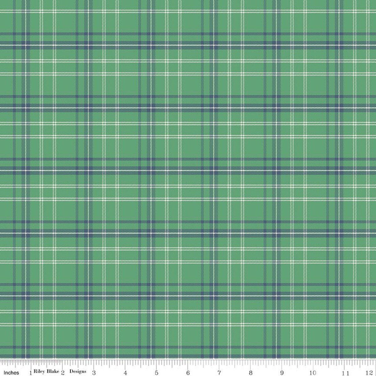 Happy Haven Plaid Green