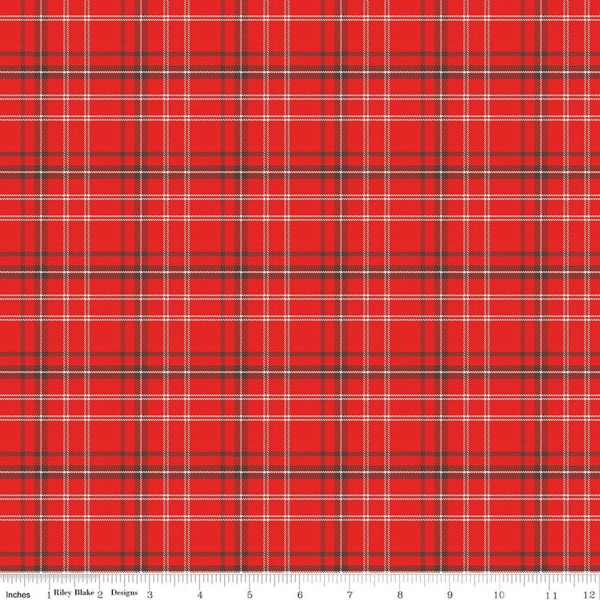 Happy Haven Plaid Red