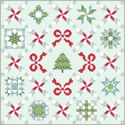 Melissa Mortenson Seasonal Sparkler Quilt Pattern