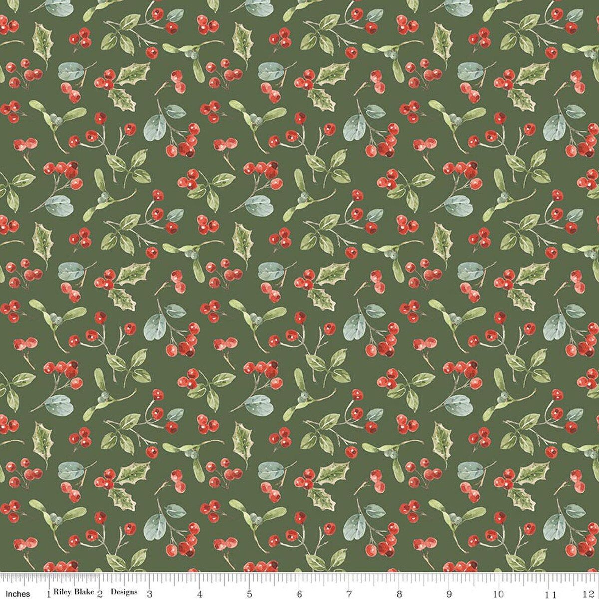 Holiday Spirit Berries Green