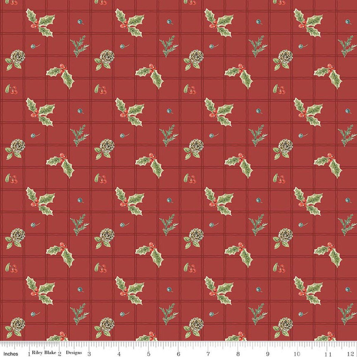 Holiday Spirit Holly Red