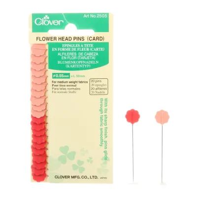 Flower  Head Pin Size 32 - 2in 20ct