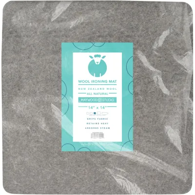 Wool Ironing Mat 14"x14"