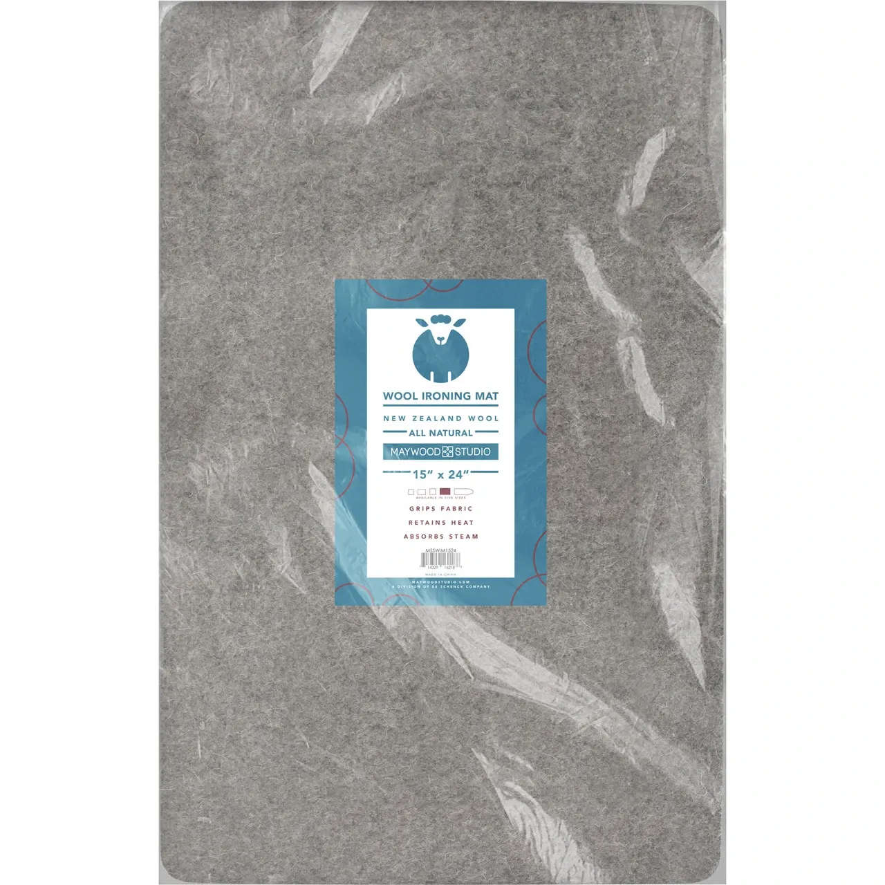 Wool Ironing Mat 15"x24"