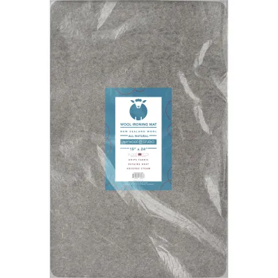 Wool Ironing Mat 15"x24"