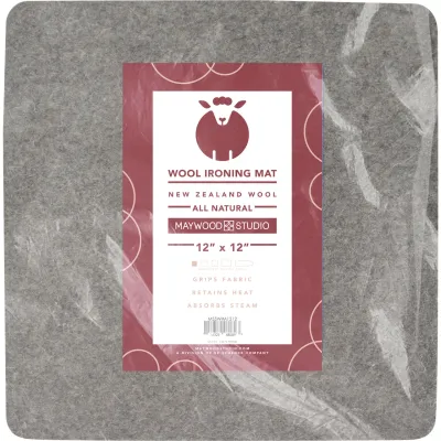 Wool Ironing Mat 12"x12"