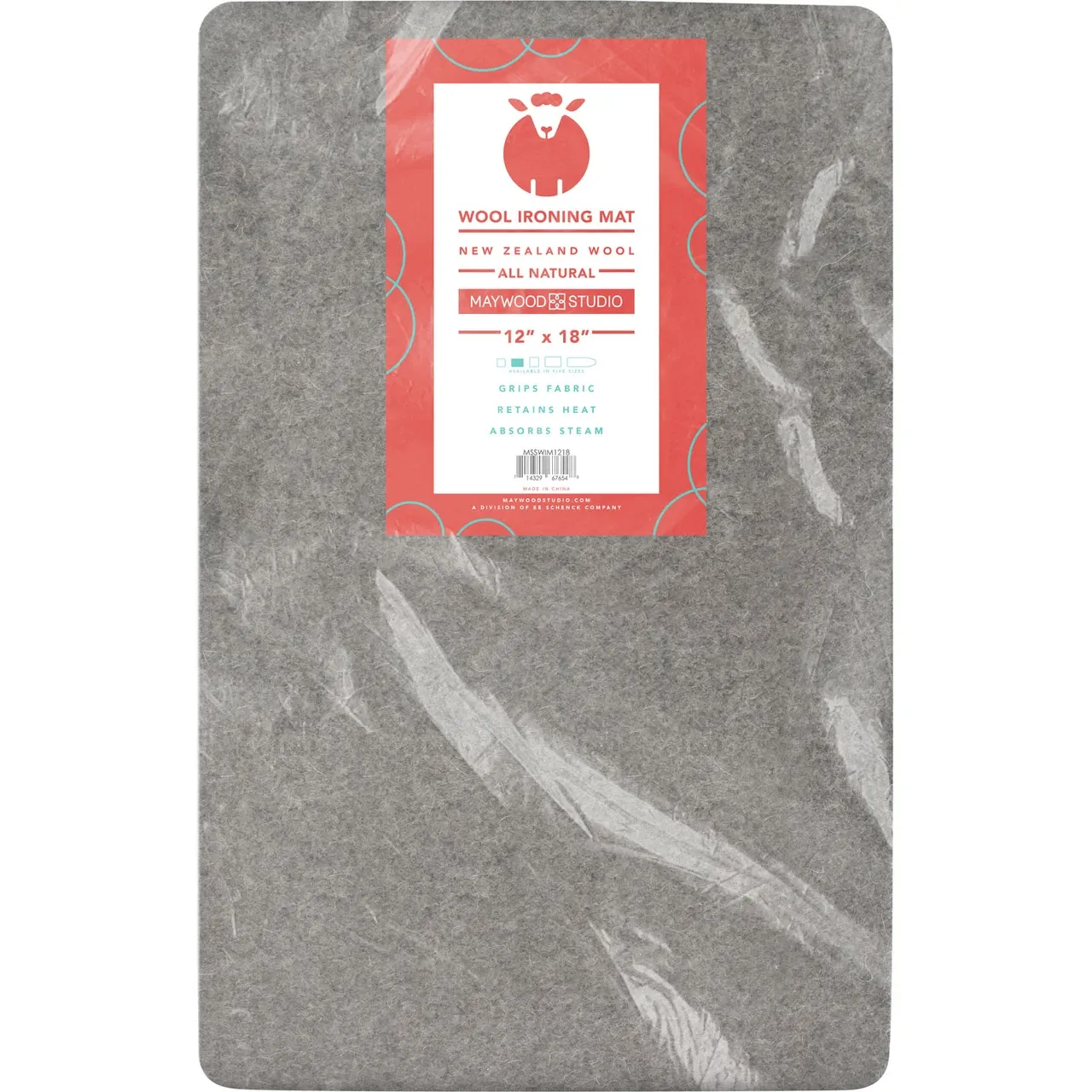 Wool Ironing Mat 12"x18"