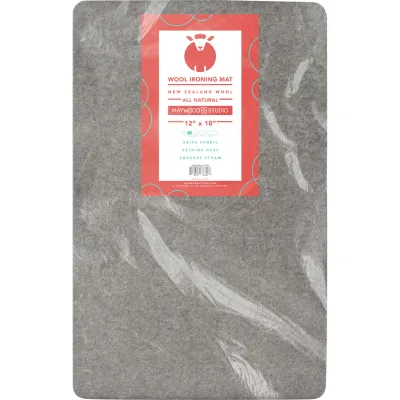 Wool Ironing Mat 12"x18"