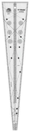 Creative Grids Non-Slip 10 Degree Wedge Ruler
