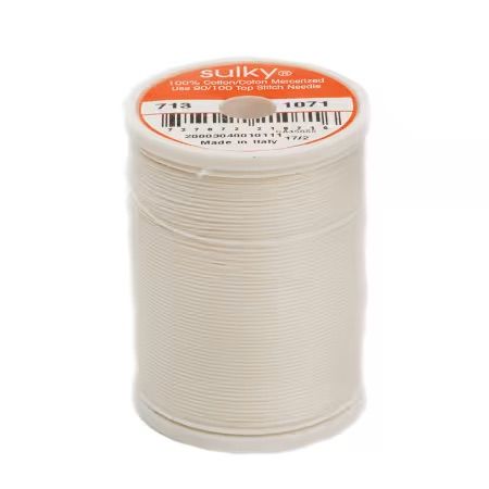 Cotton Thread 2-Ply 12wt 330 Yards - Off White