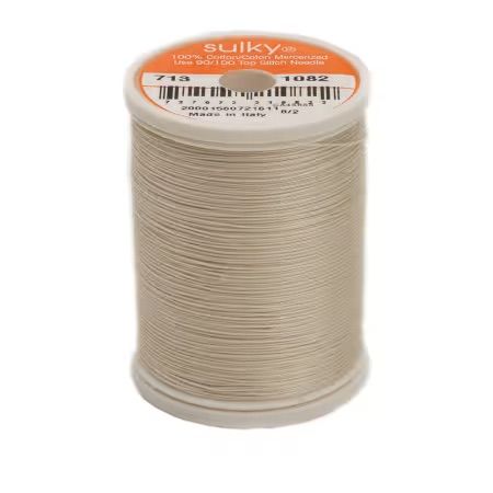 Cotton Thread 2-Ply 12wt 330 Yards Ecru