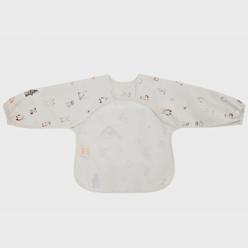 Smock Bib for Baby &amp; Toddler Long Sleeve (Woodlands)