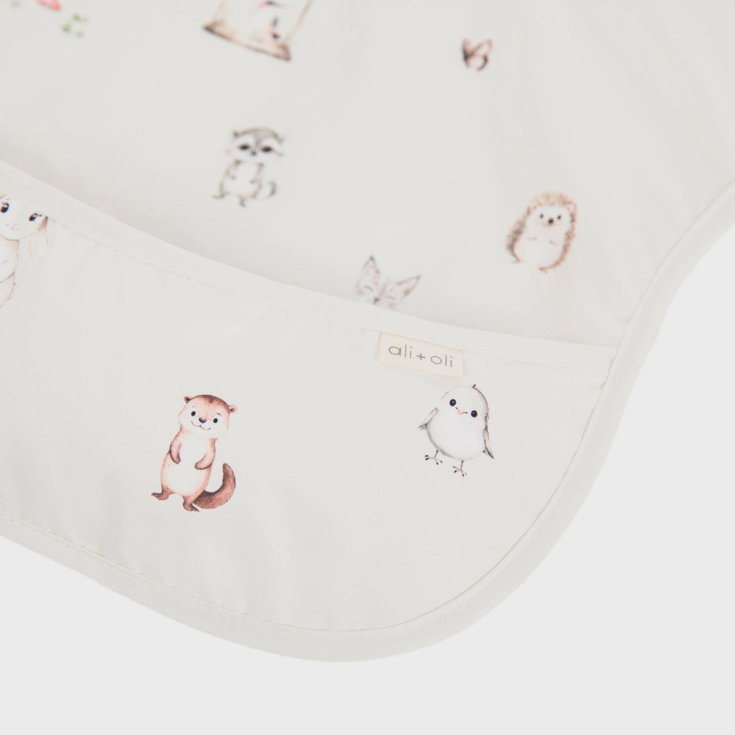 Smock Bib for Baby &amp; Toddler Short Sleeve (Woodlands)