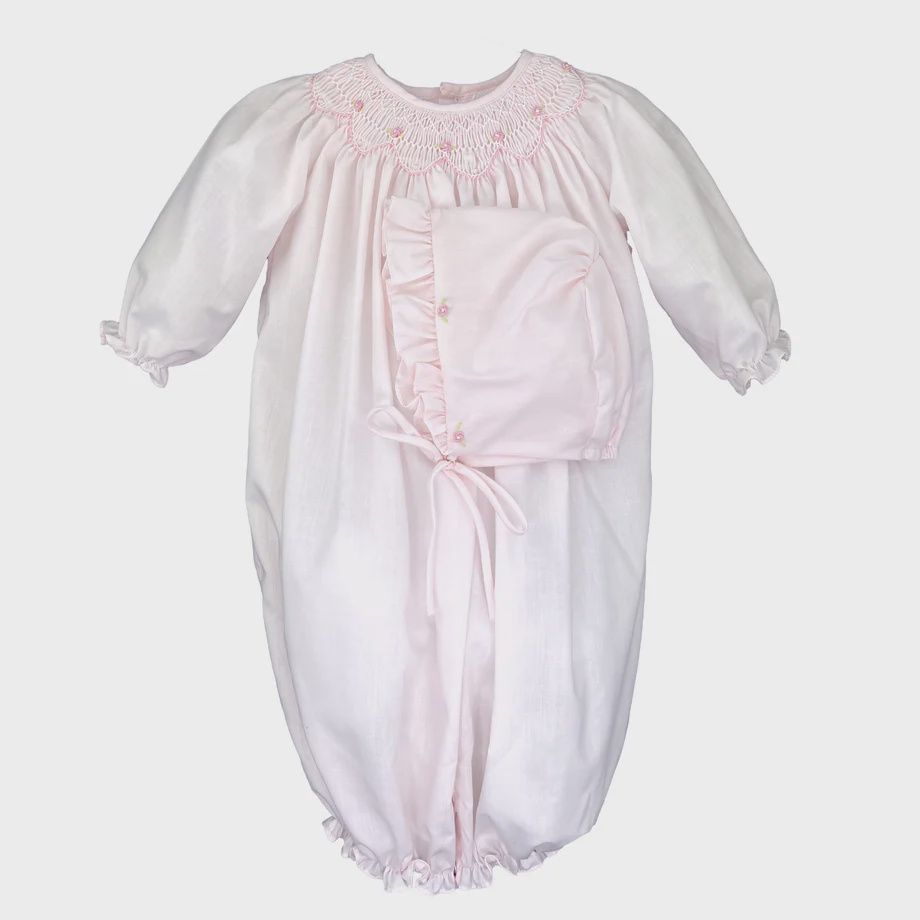 Bishop Smocked Rosebud Convertible Bag