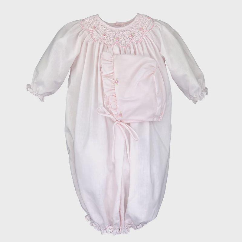 Bishop Smocked Rosebud Convertible Bag