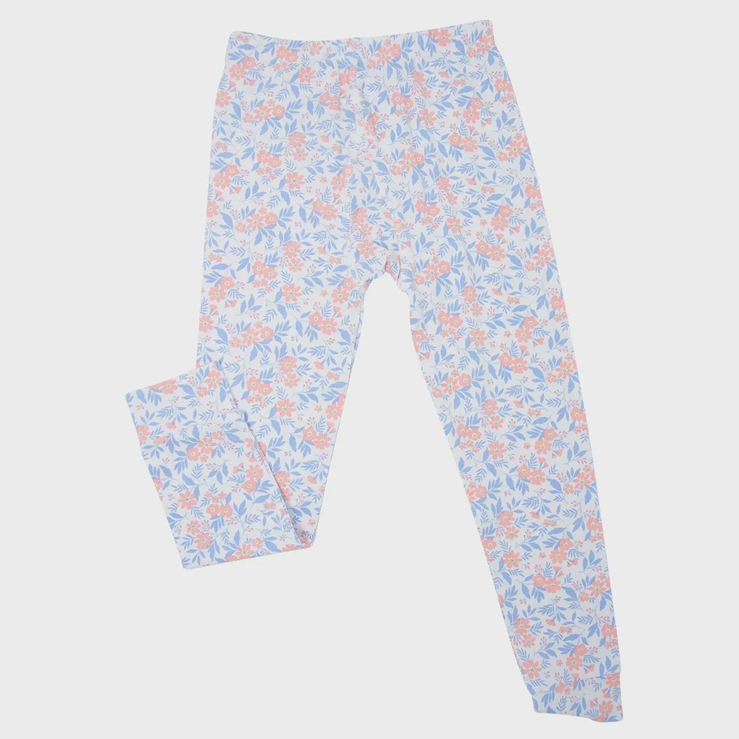 Big Kid Pajama S/S - Vintage Flower Pink